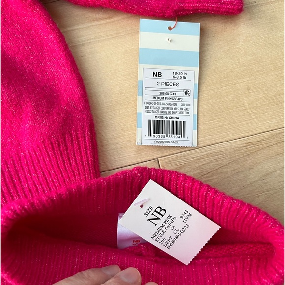 Cat & Jack Fair Isle Sweater Set - Picture 5 of 6